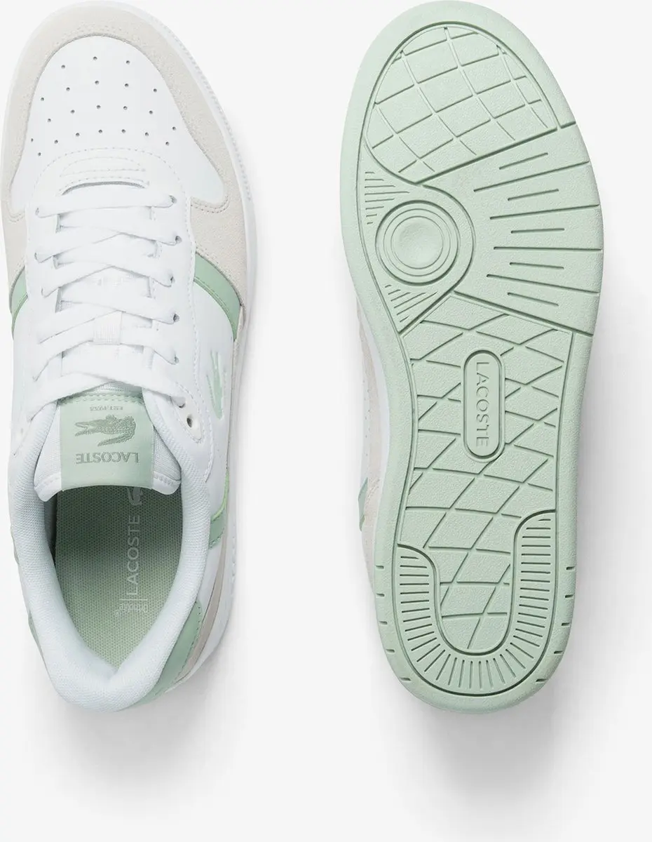 Lacoste T Clip SET - Dames Sneakers - Wit - Groen - afbeelding 6 van 6