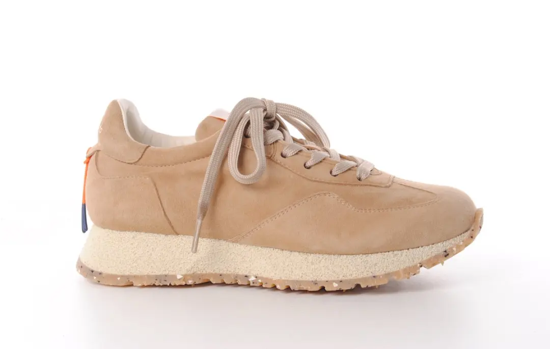 BARRACUDA Damessneaker beige suède