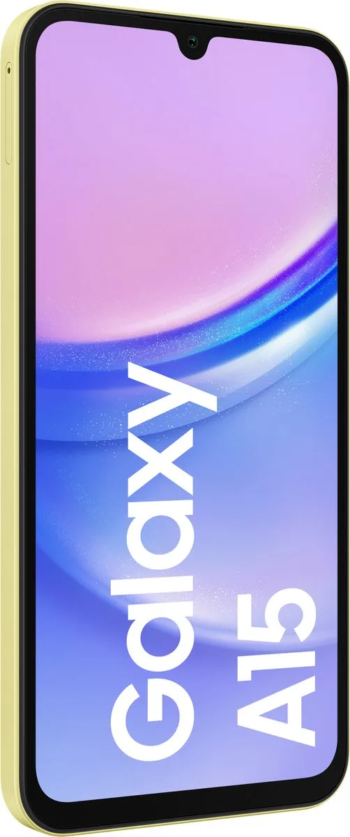 Samsung Galaxy A15 SM-A155FZYDEUB Smartphone - 128GB - Geel