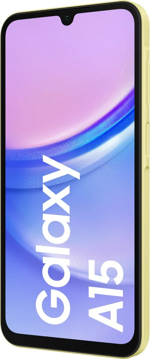 Samsung Galaxy A15 SM-A155FZYDEUB Smartphone - 128GB - Geel - afbeelding 6 van 6