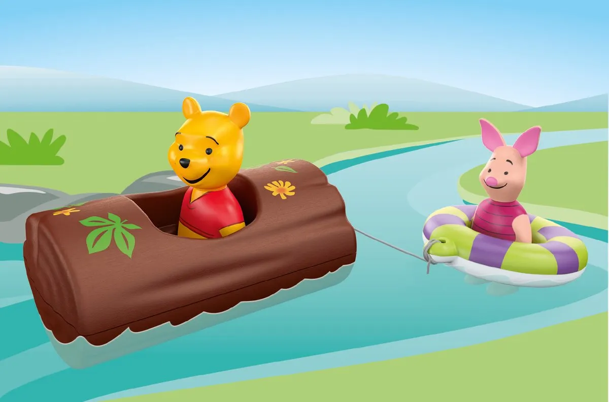 Playmobil Junior Disney Winnie's & Knorretjes Wateravontuur 71705 - Multicolor
