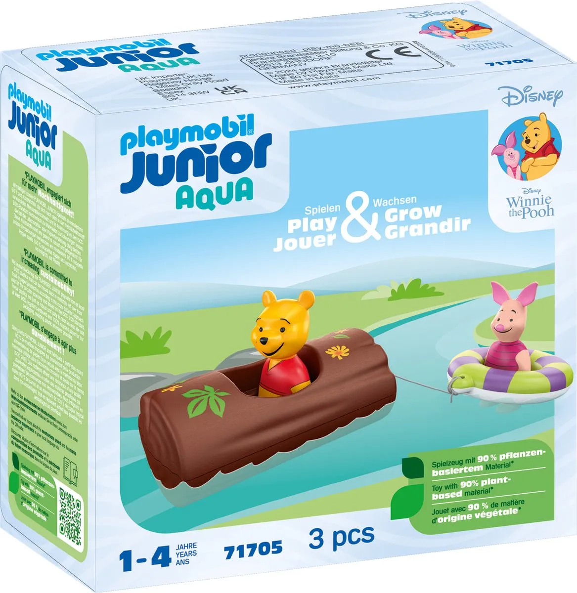 Playmobil Junior Disney Winnie's & Knorretjes Wateravontuur 71705