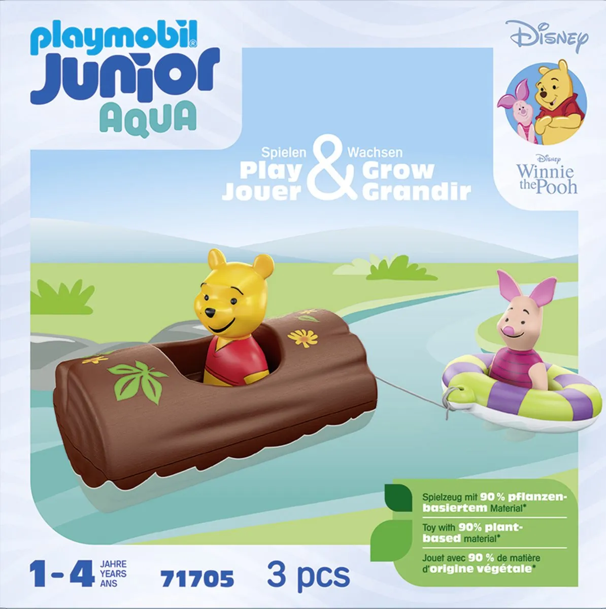 Playmobil Junior Disney Winnie's & Knorretjes Wateravontuur 71705 - Multicolor - afbeelding 6 van 6