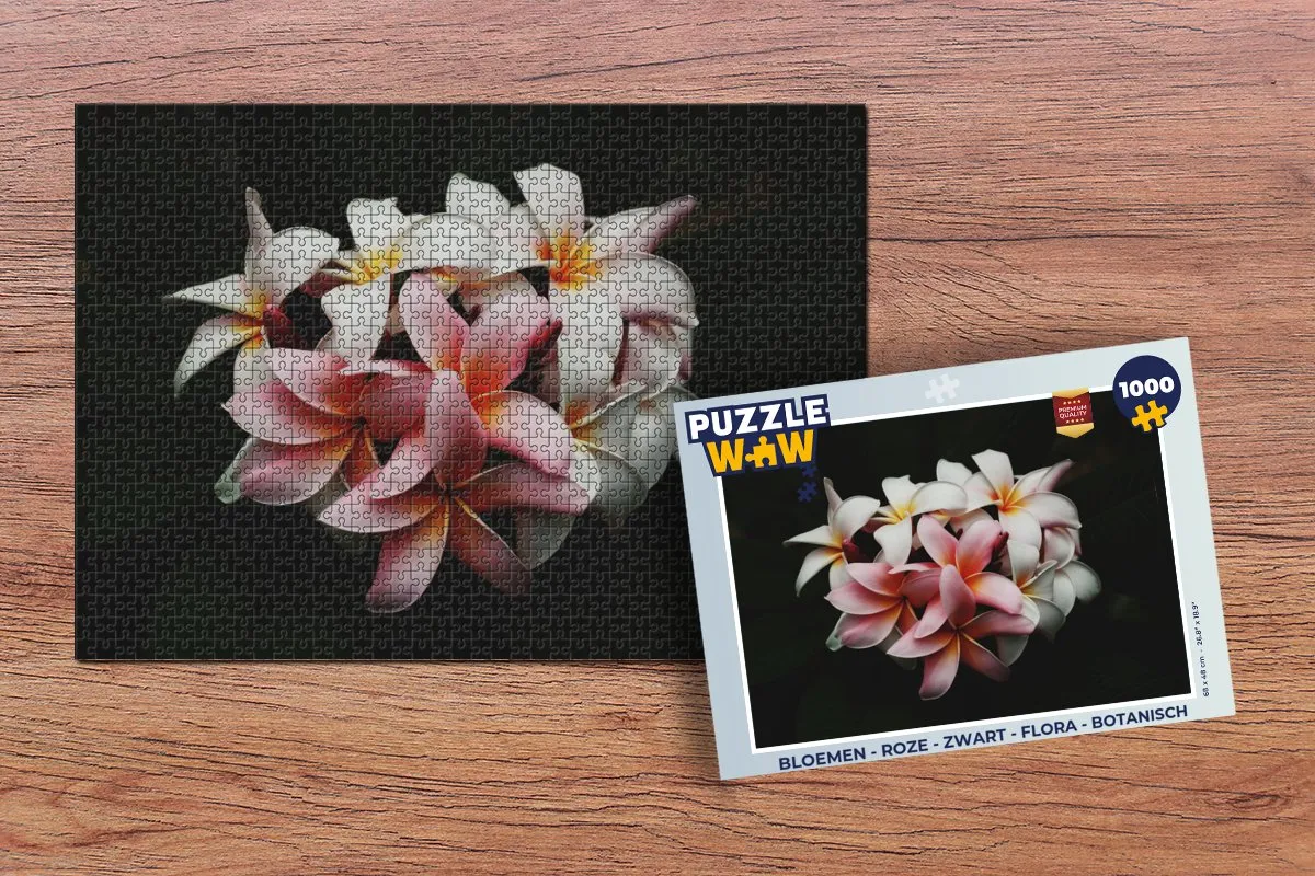PuzzleWow Flora Botanisch Legpuzzel 1000 Stuks - Multicolor