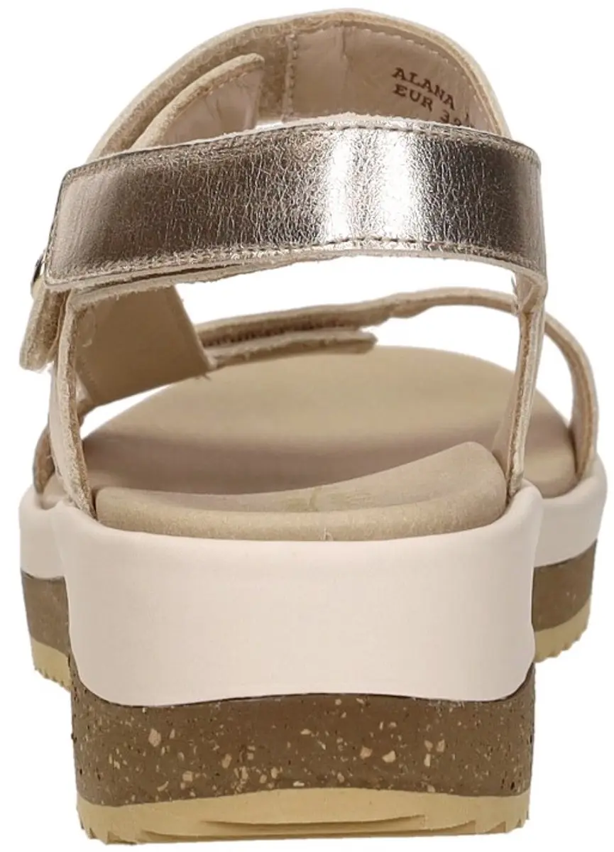 Panama Jack Alana Shine Sandalen goud Leer - Maat 40 - afbeelding 5 van 6
