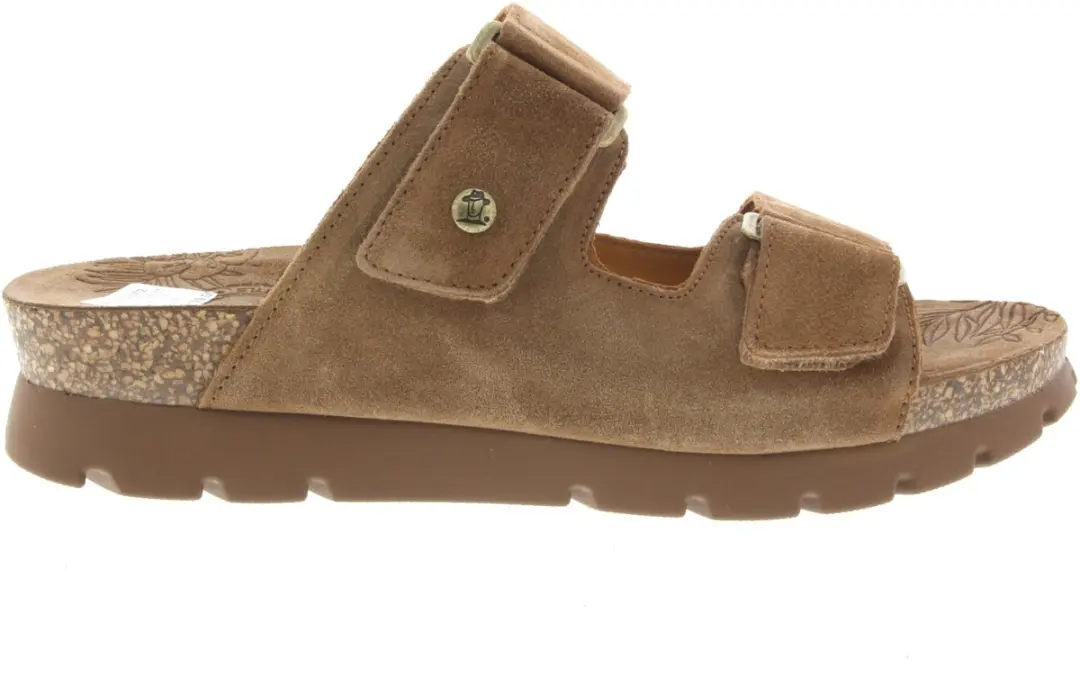 Dames Slippers Panama Jack Sade B1 Bark Bruin