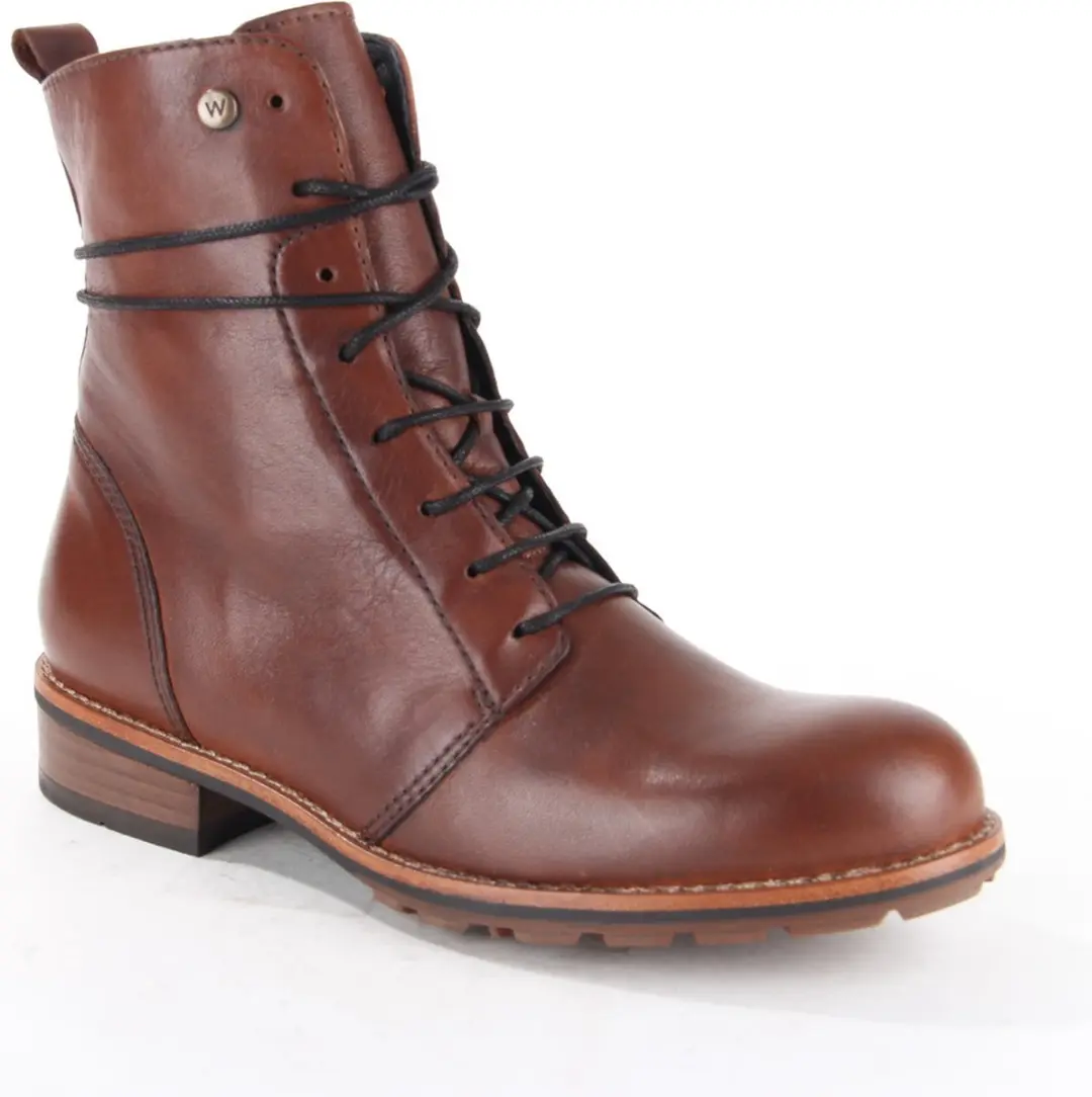 Dames Enkellaars Wolky 0443220-430 Murray Cognac