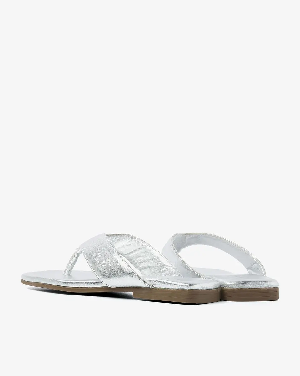 VIA VAI Kiki Berry Slippers Dames - 36 - Zilver - afbeelding 2 van 6