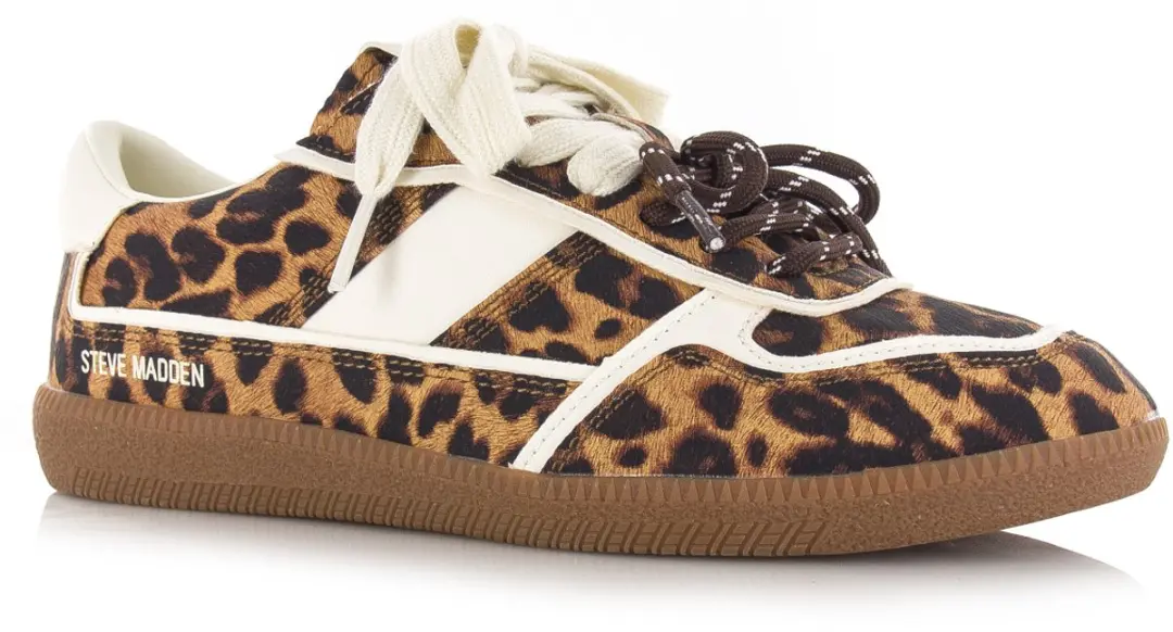 Steve Madden Augustine Lage Sneakers - Bruin - Maat 38 - afbeelding 4 van 6