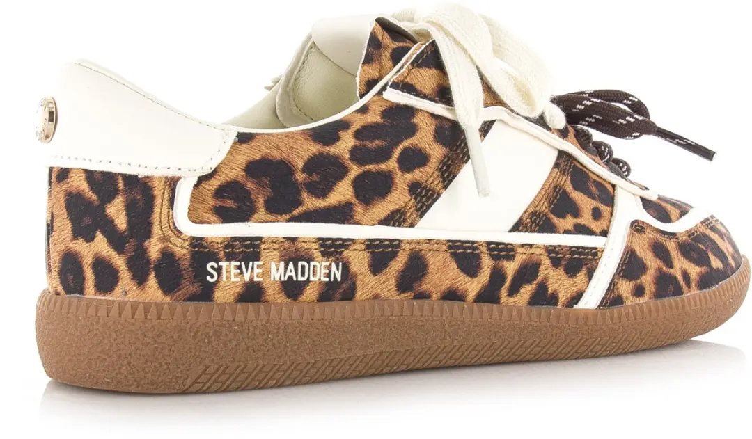 Steve Madden Augustine Lage Sneakers - Bruin - Maat 38 - afbeelding 2 van 6