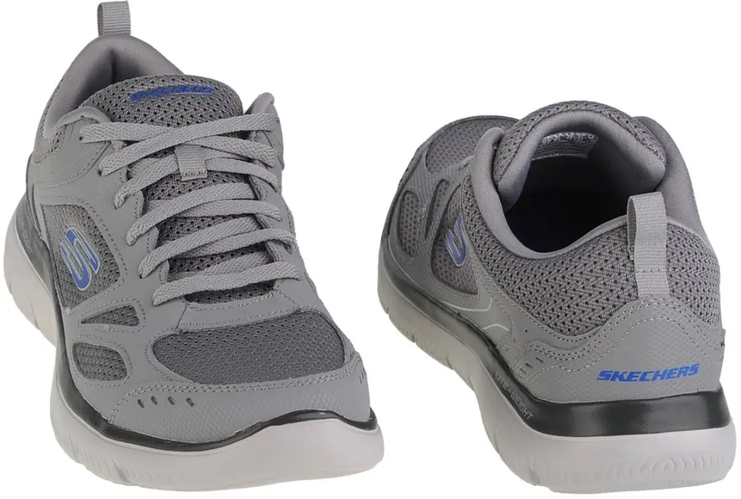 Skechers Summits South Rim 52812-GRY Trainingschoenen - Grijs