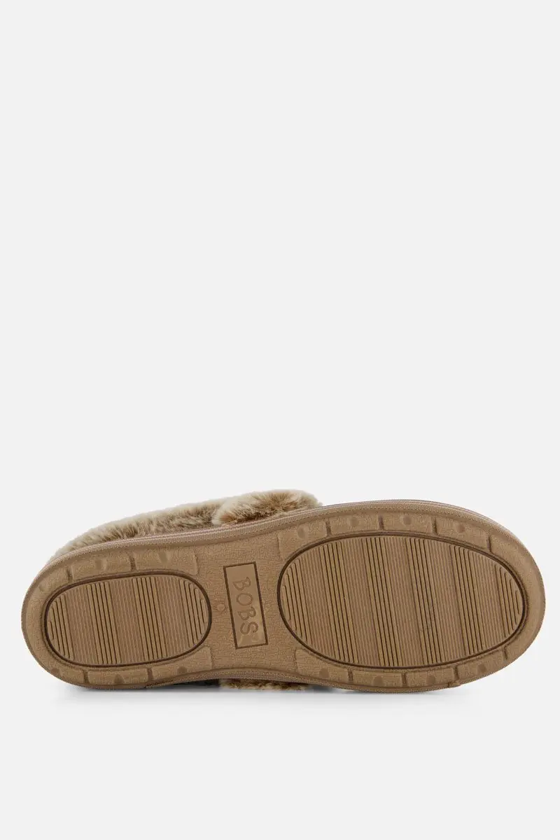 Skechers Bobs Too Cozy Chic Cat Dames Sloffen - afbeelding 6 van 6