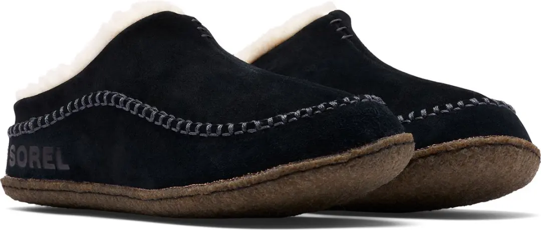 Sorel Lanner Ridge Pantoffel Heren - 46 - Black