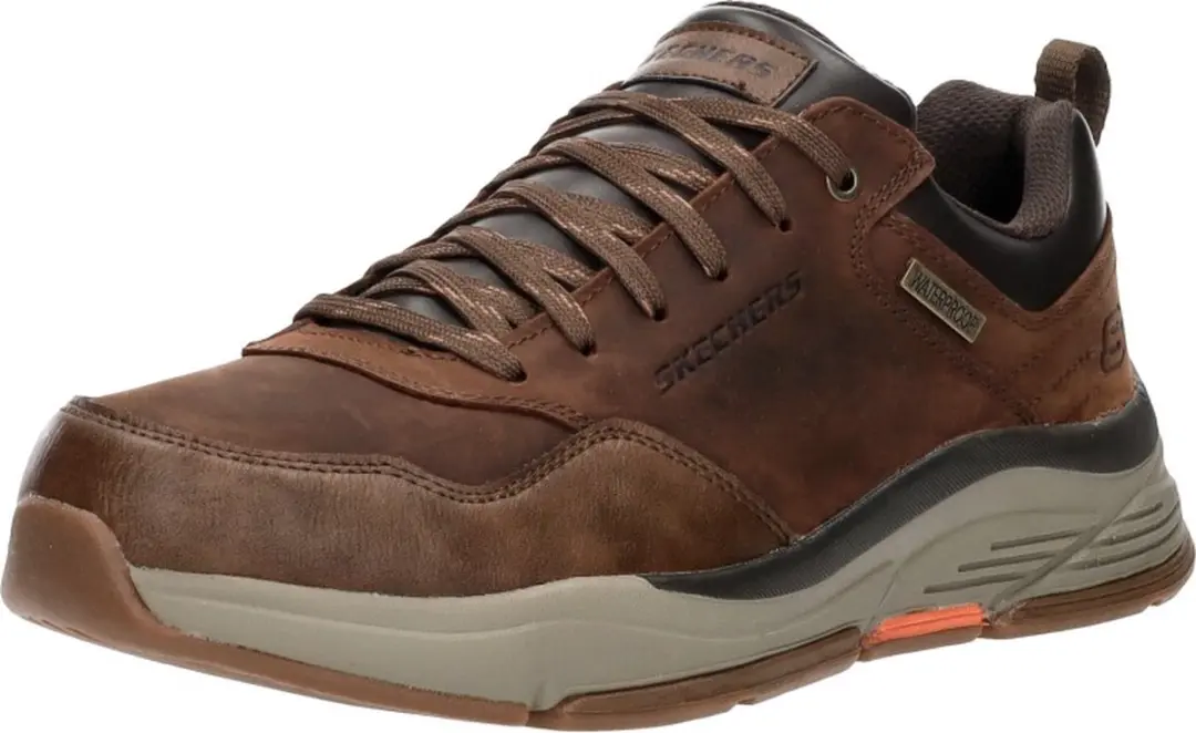 Skechers Bengao Heren Veterschoenen - Bruin - afbeelding 4 van 6