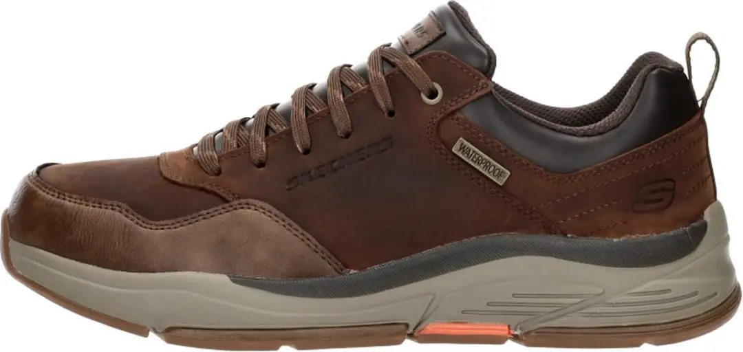 Skechers Bengao Heren Veterschoenen - Bruin - afbeelding 3 van 6