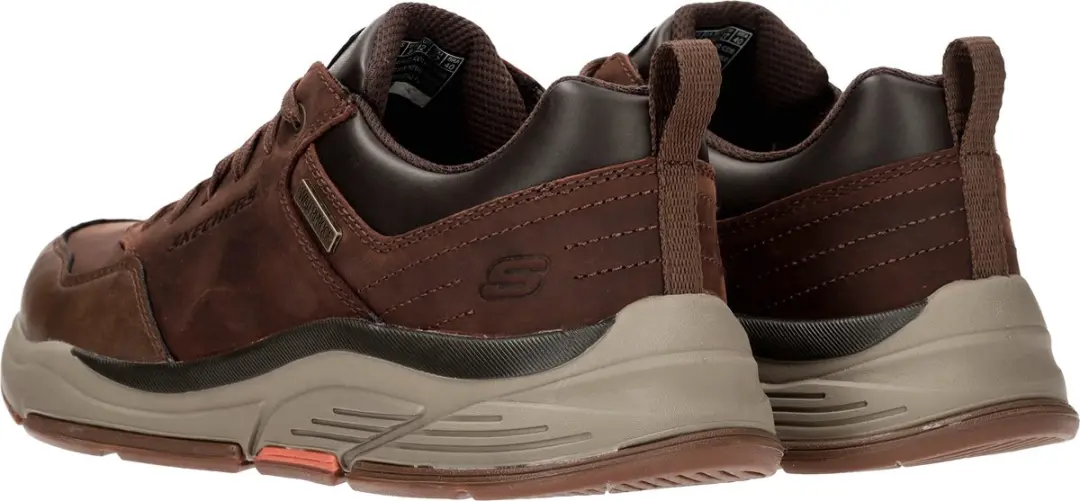 Skechers Bengao Heren Veterschoenen - Bruin - afbeelding 5 van 6