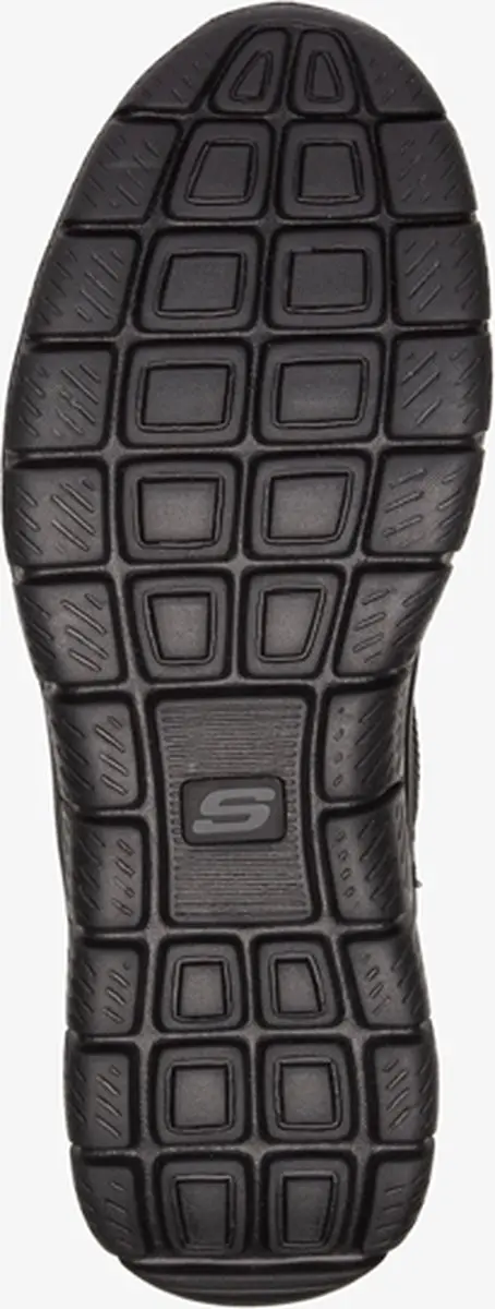 Skechers Track Knockhill Heren Sneakers - 42 - Zwart