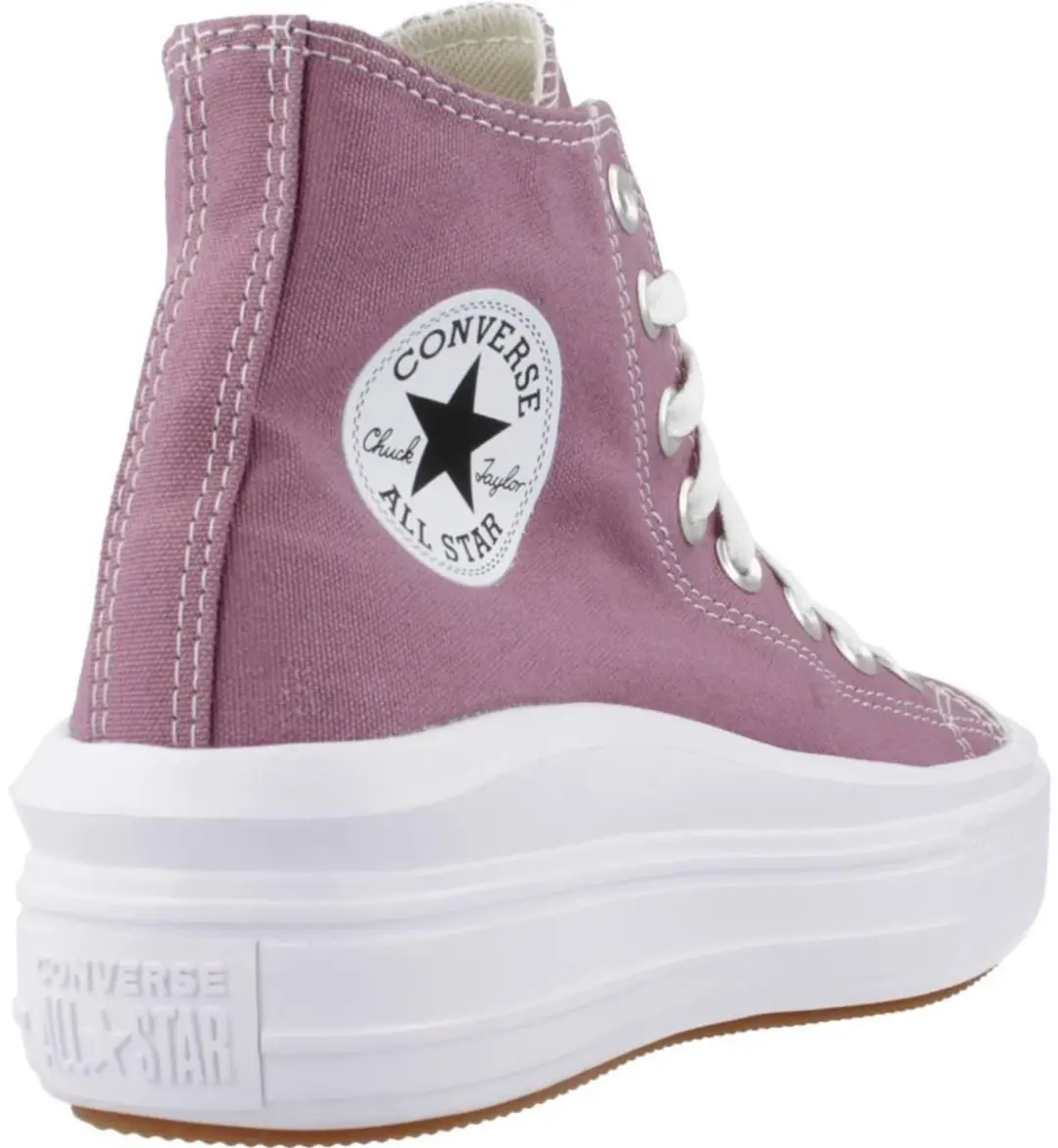 Converse Chuck Taylor All Star Move Hi Sneakers - Violet - afbeelding 4 van 4