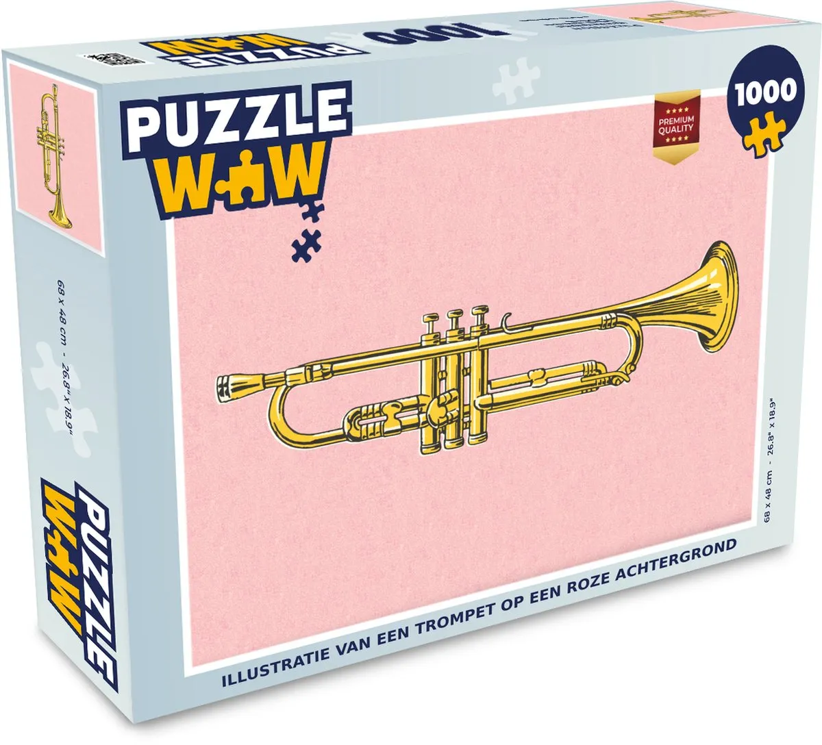 PuzzleWow Legpuzzel 1000 Stuks