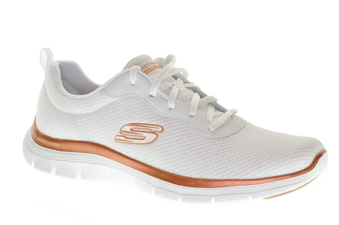 Skechers Flex Appeal 4.0 Sneakers - Wit 38.5