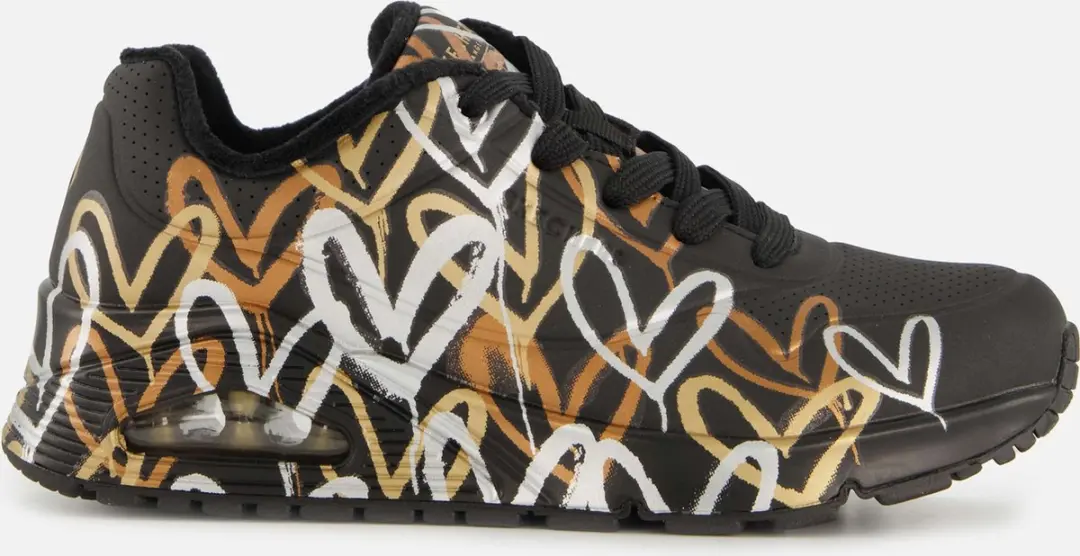 Skechers Uno-Metallic Love Dames Sneakers