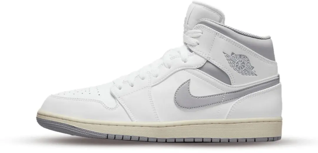Nike Air Jordan 1 Mid, Neutral Grey, Grijs, 554724-135, EUR 43