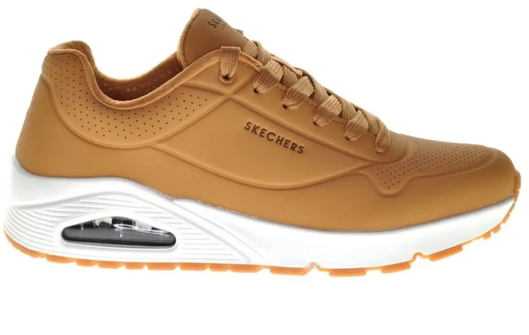 Skechers Uno Stand On Air Sneakers 42 - Cognac - afbeelding 4 van 6