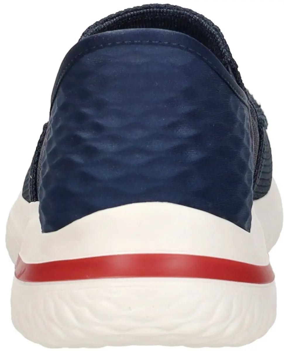 Skechers Slip-Ins Delson 3.0 Cabrino Instappers - Heren - Blauw - Maat:48 - afbeelding 6 van 6