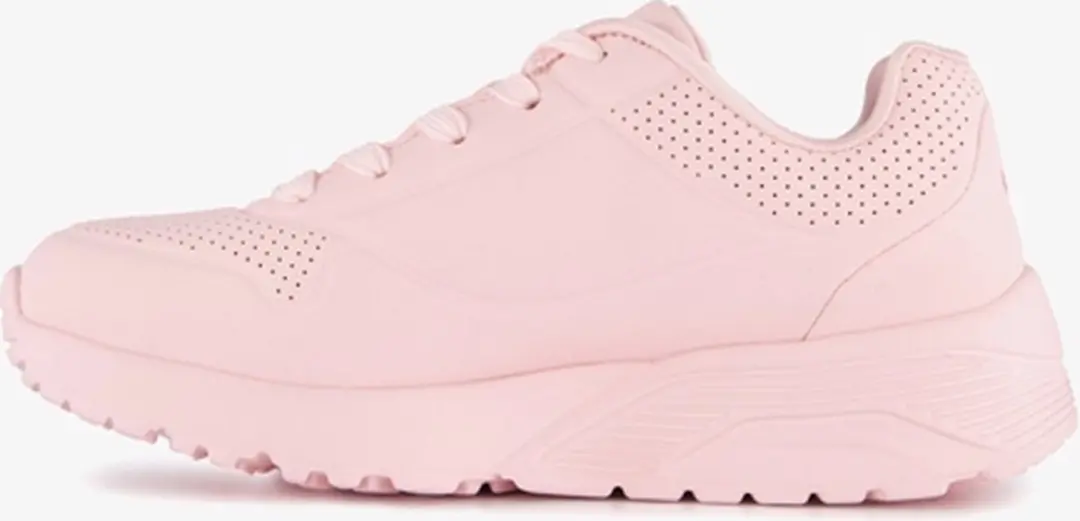 Skechers Uno Lite Spread The Joy Meisjes Sneakers - 28 - Roze/Multicolour - afbeelding 6 van 6