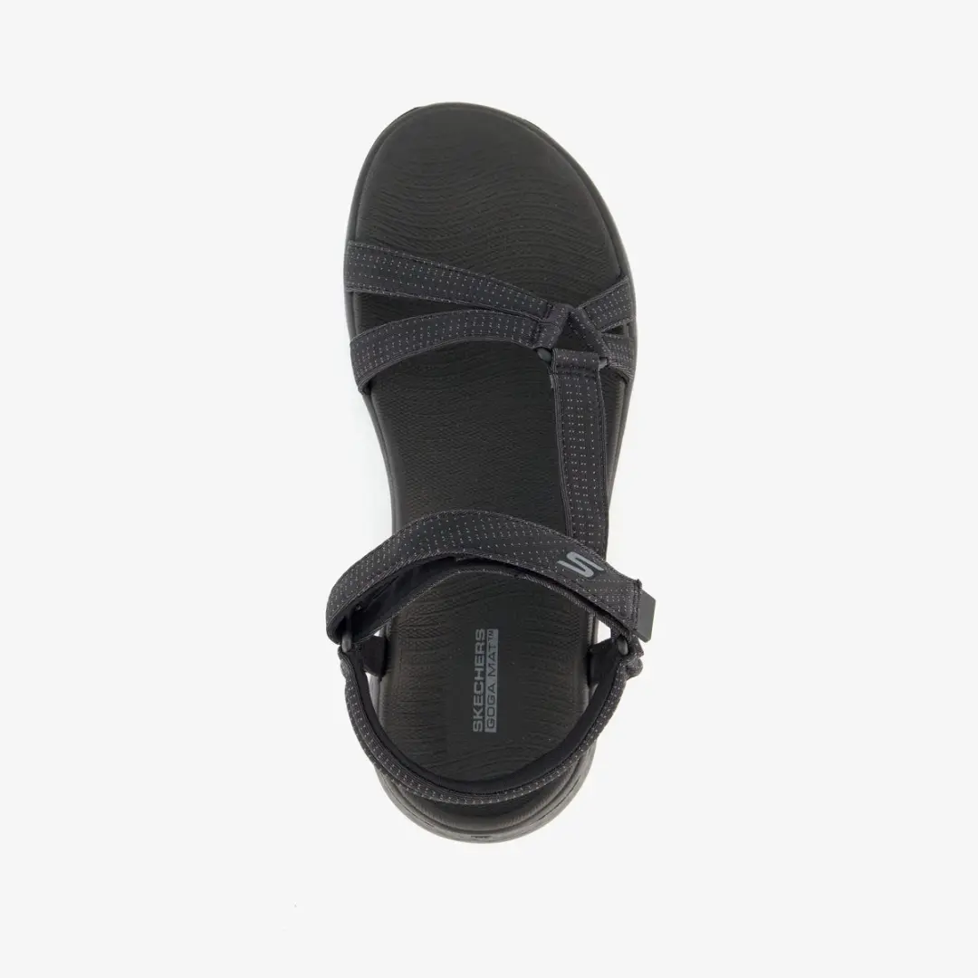 Skechers Go Walk Flex Zandal Dames Sandalen - 37 Zwart