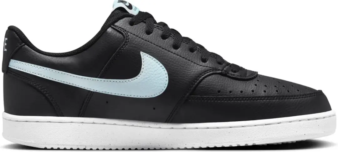 Nike Court Vision Low Sneakers - Zwart/Wit - afbeelding 2 van 6