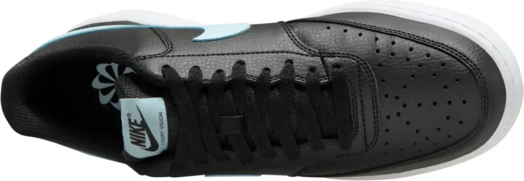 Nike Court Vision Low Sneakers - Zwart/Wit - afbeelding 6 van 6