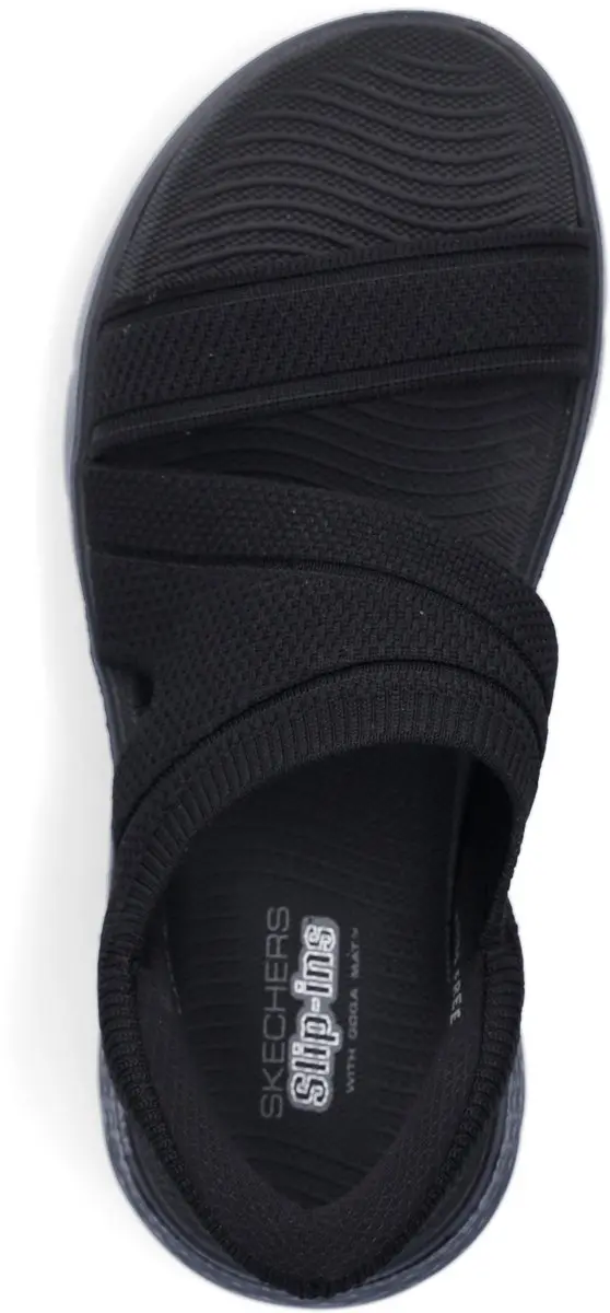 Skechers Go Walk Flex Sandalen Enticing - Zwart