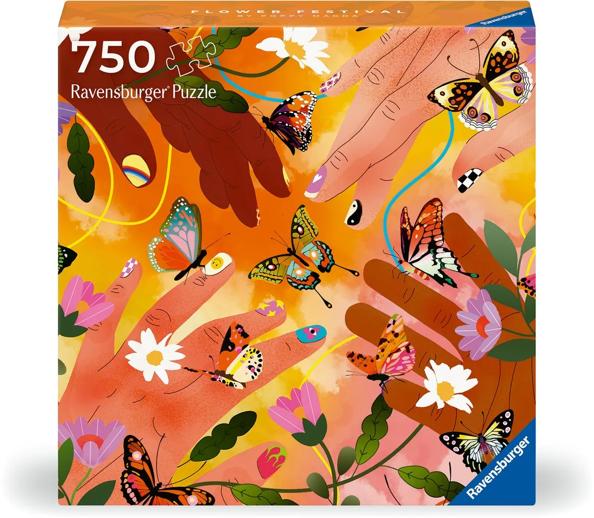 Ravensburger Flower Festival Legpuzzel 750 Stuks - Multicolor