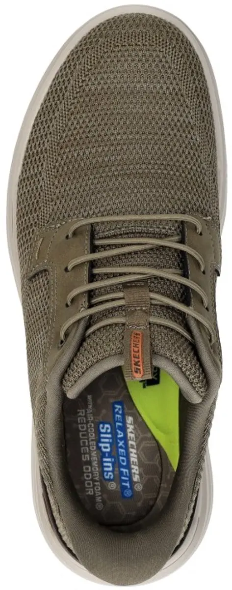 Skechers Sterling Ramone Slip-ins Sneakers - Heren - 44 - Beige/Bruin/Wit