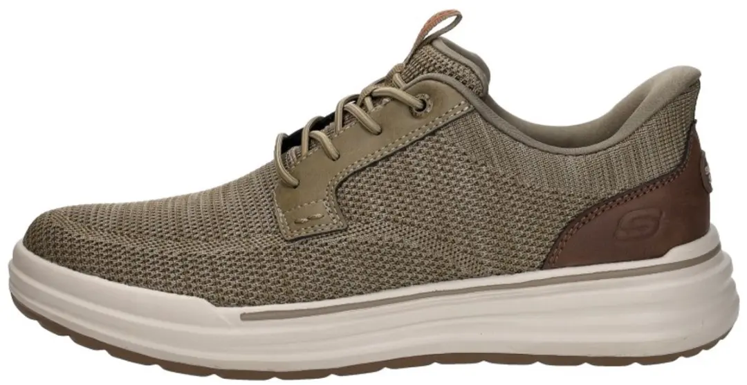Skechers Sterling Ramone Slip-ins Sneakers - Heren - 44 - Beige/Bruin/Wit