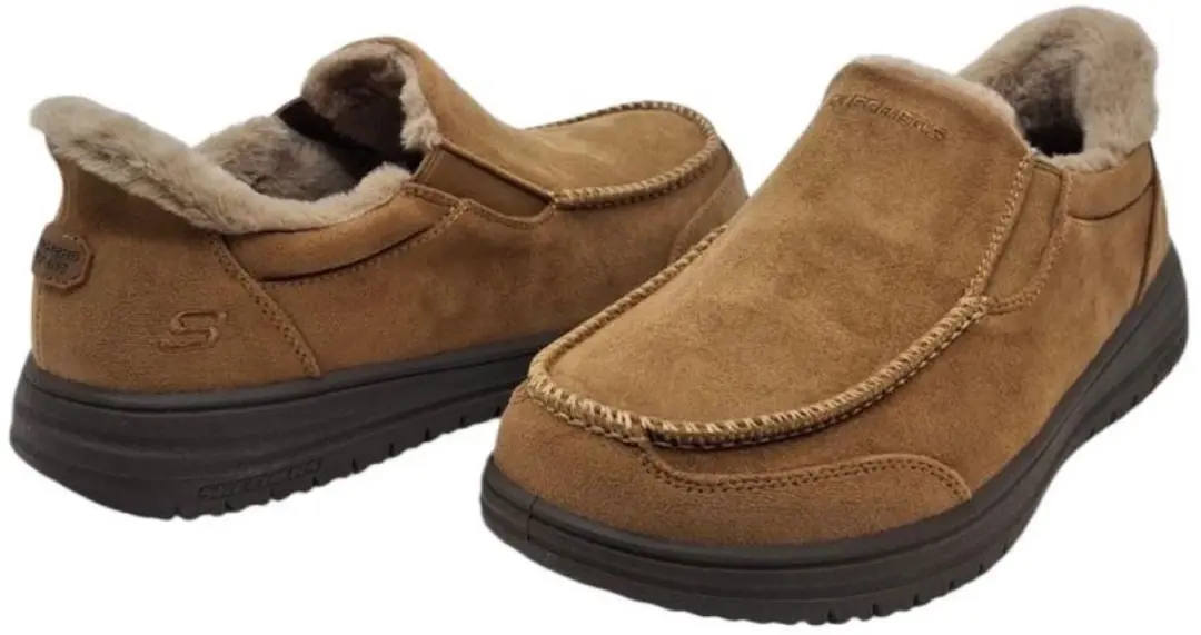 Skechers Murette Scofield Pantoffels - Heren 43 - Bruin