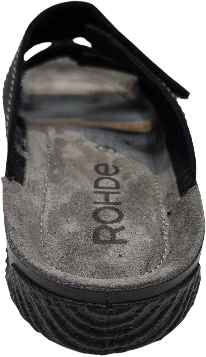 Rohde 1987-90 Heren Slipper Slides - Zwart