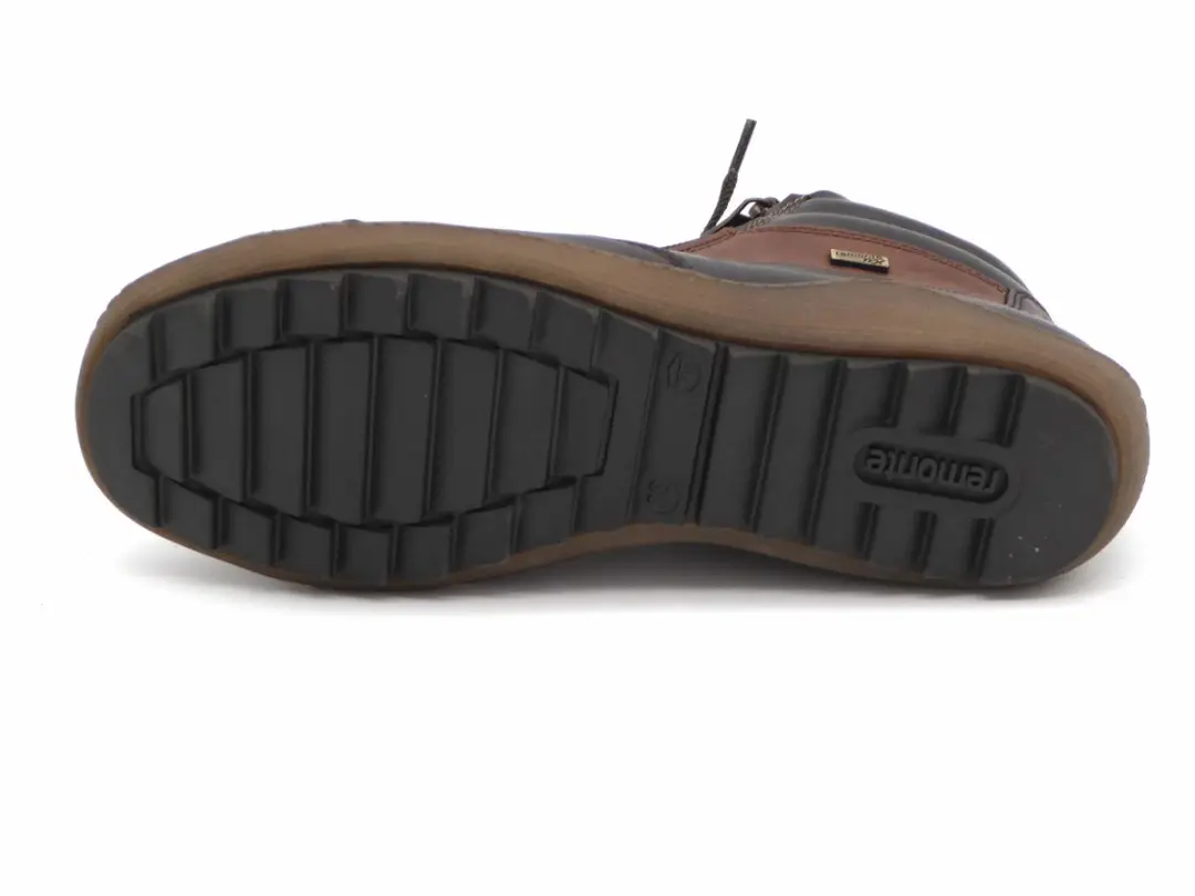 Remonte Dames Veterboot - R1458-22 Bruin/Combi - Maat 42