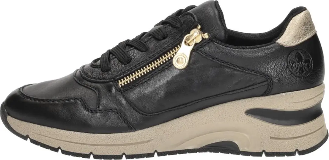 Rieker Sneakers - Dames - Zwart