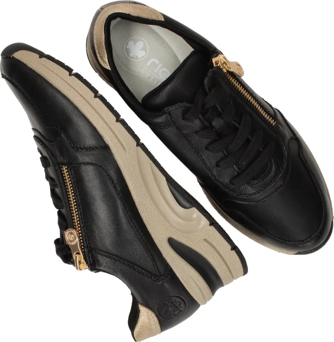 Rieker Dames Sneakers N9301 - Zwart - afbeelding 6 van 6