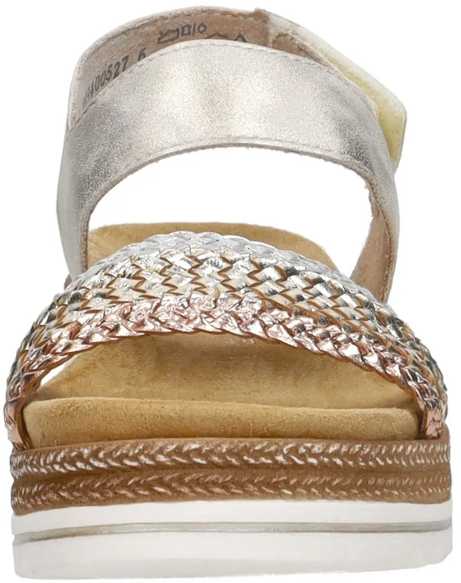 Remonte Leren Dames Sandalen - Goud - 39 - afbeelding 6 van 6