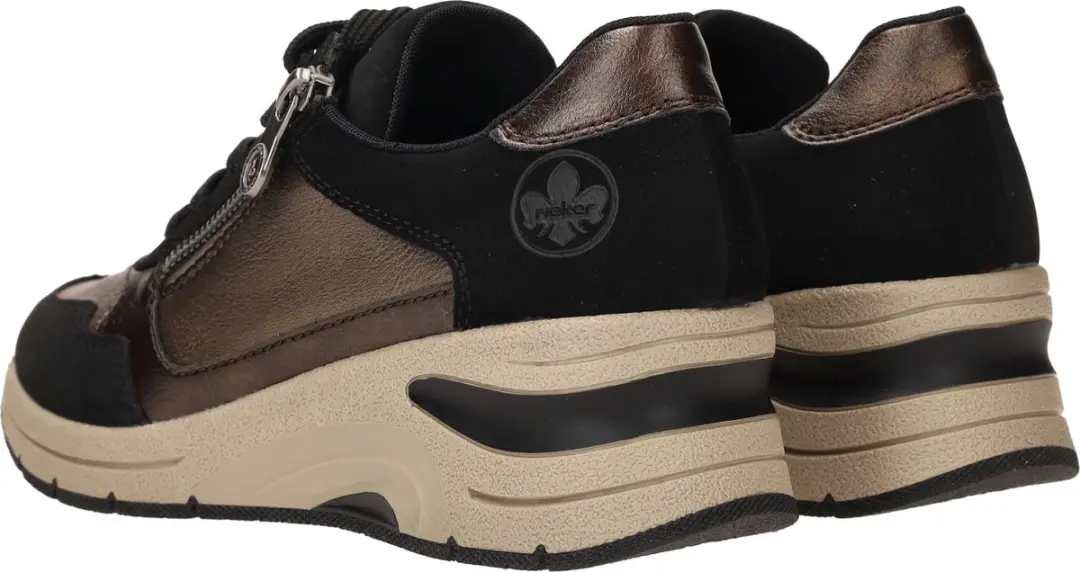 Rieker Dames Sneakers - Bruin - Maat 39 - afbeelding 6 van 6