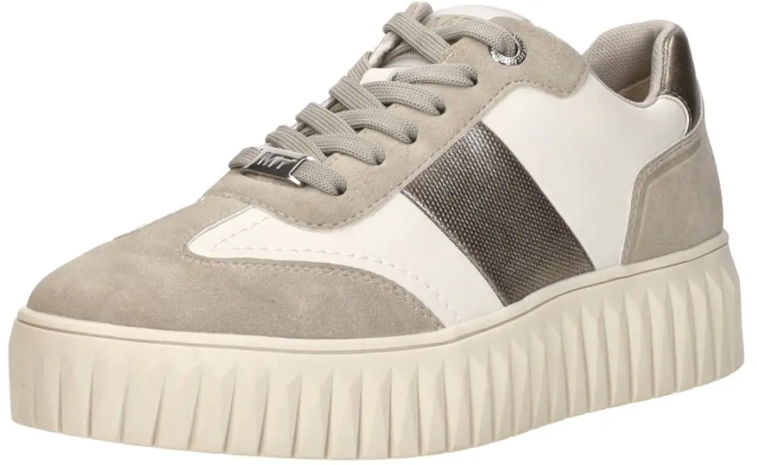 Marco Tozzi Sneakers Laag - Taupe - Maat 40 - afbeelding 4 van 6
