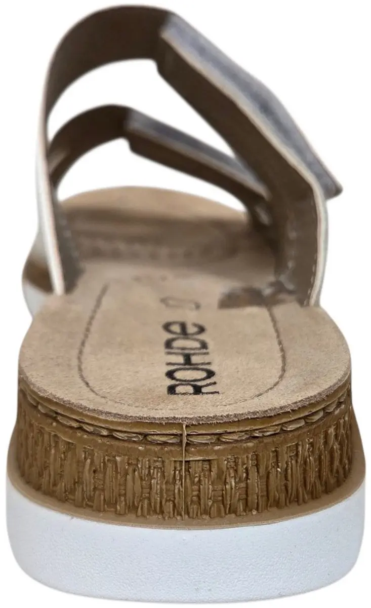 Rohde Slipper Dames 1302-01 Slides - Wit - Maat 37