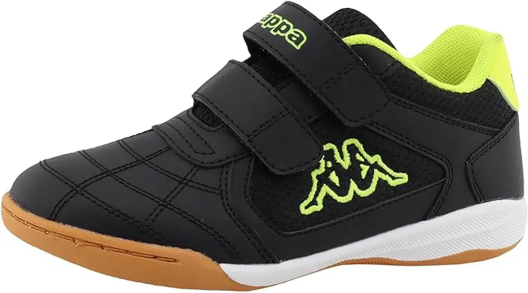 Kappa Indoor kinderschoenen Zwart-Neon Geel 95K0233002