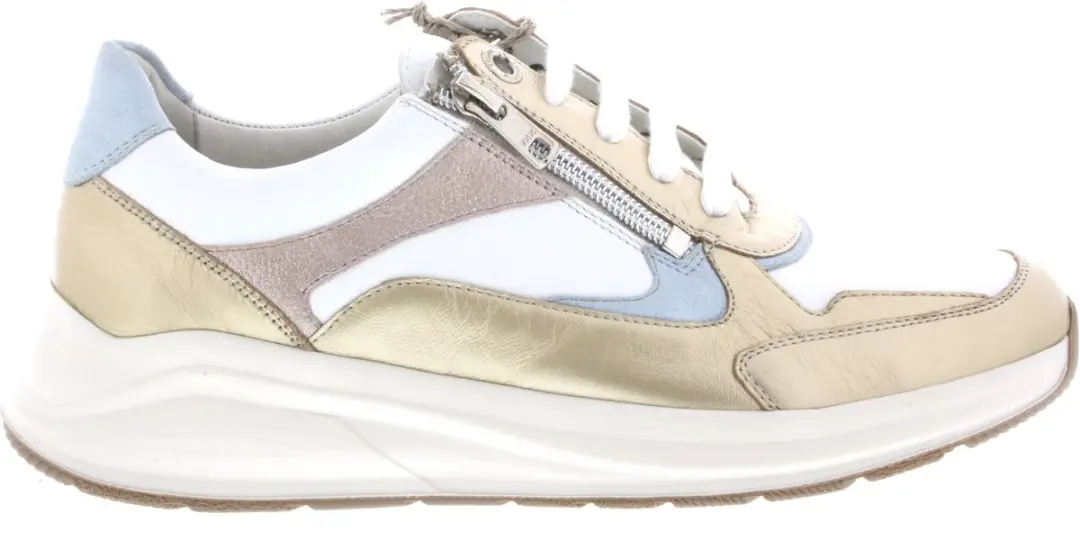 Dames Sneakers Solidus Kitty 54501-40617 H+k Platina