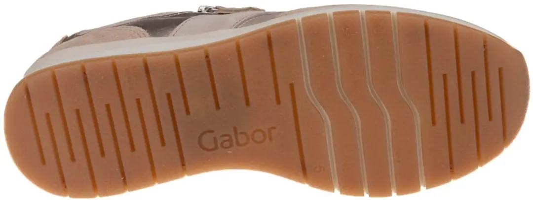Gabor Dames Sneakers 66.306 - Beige - Maat 41