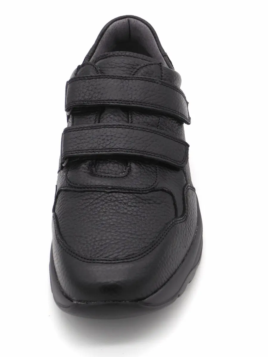 Waldläufer 662304 K-John Heren Klittenbandschoen - Zwart - afbeelding 6 van 6