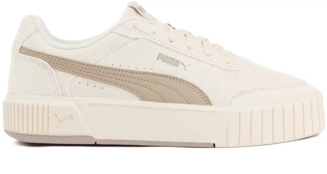 Puma Carina Mia Sd Schoenen Beige EU 38 Vrouw